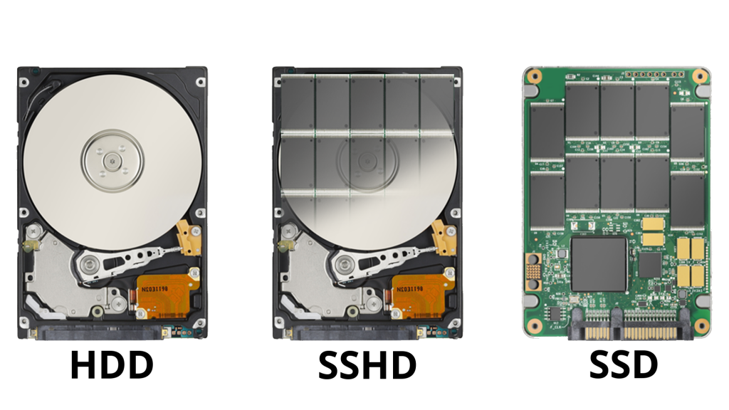 HDD vs SSD vs SSHD: Compared [easy to understand]