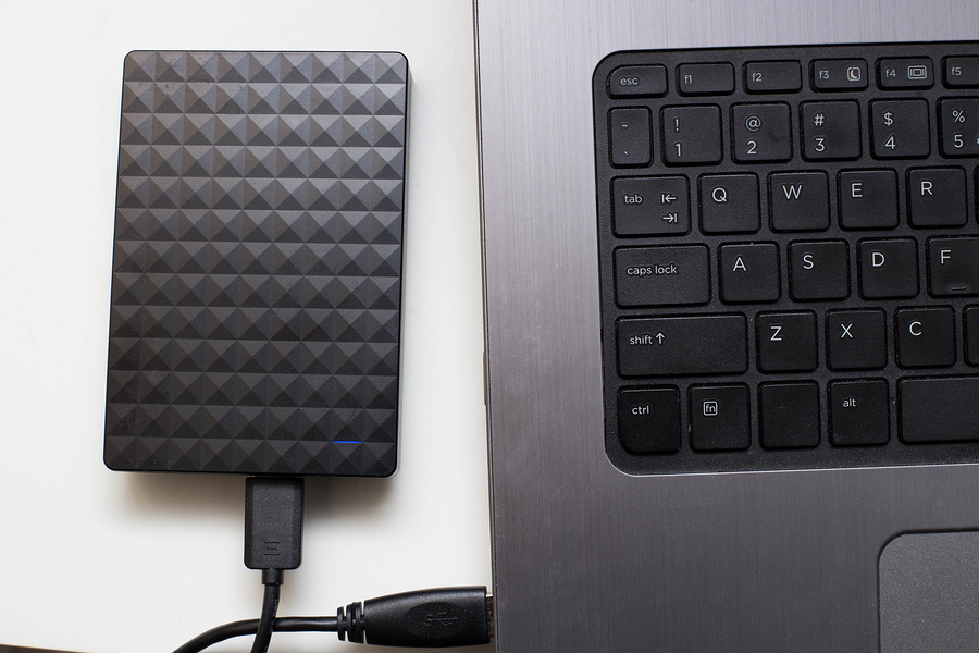 How to attach an external ssd to a laptop 