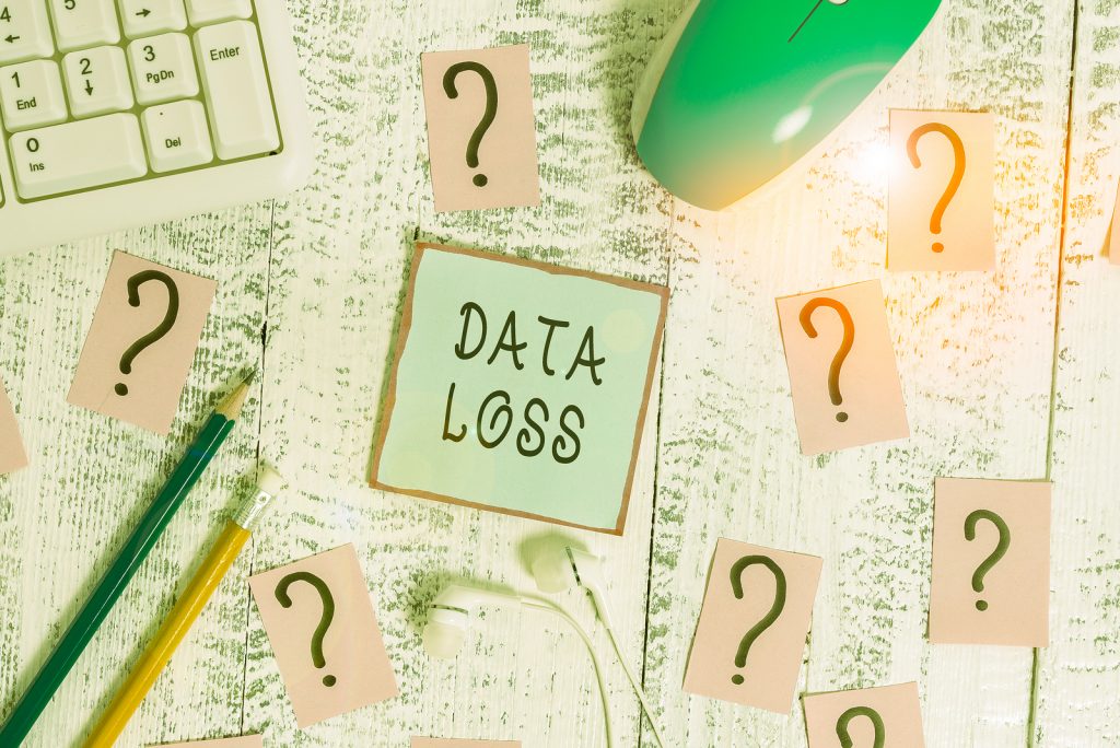 Scenarios That Lead to Loss of Data