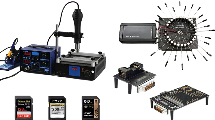 SD Card Data Recovery Equipment